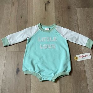 NWT Little Love onsie 3/6mos